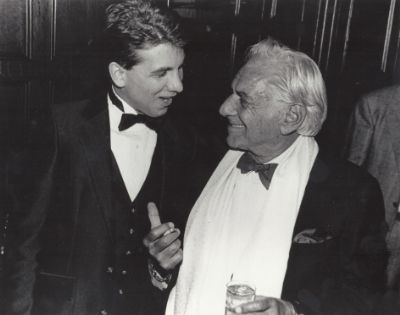 David Spiro and Leonard Bernstein